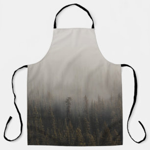 FOGGY PINE TREES APRON
