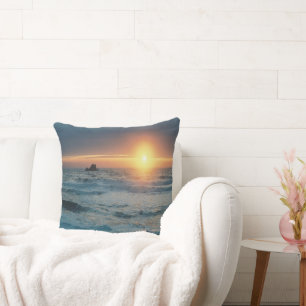Foggy Sunset/Seascape..... Cushion