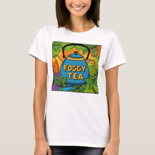 Foggy Tea-shirr T-Shirt