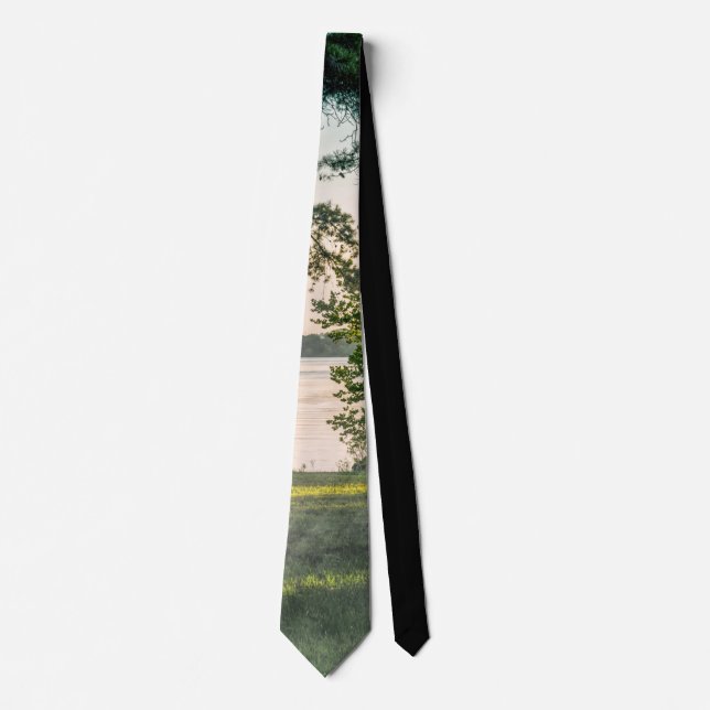 Foggy Trees At Table Rock Tie (Front)