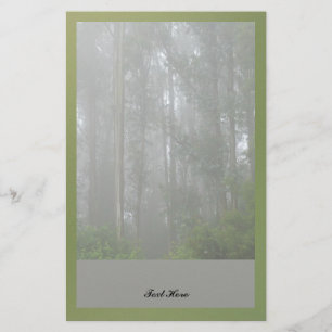 Foggy Trees Stationery