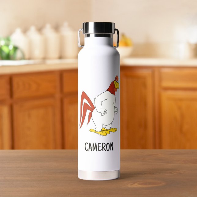 Foghorn Leghorn  | Add Your Name Water Bottle (Creator Uploaded)