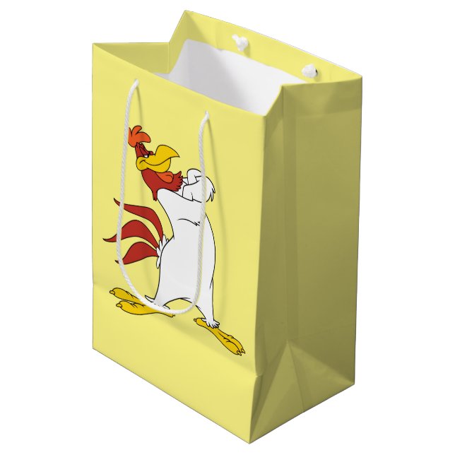 Foghorn Leghorn Arms Crossed Medium Gift Bag (Front Angled)