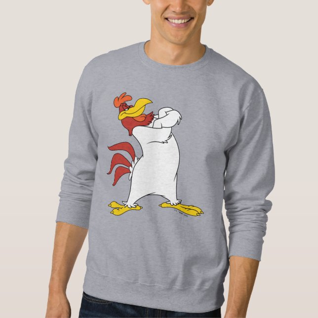 Foghorn Leghorn Arms Crossed Sweatshirt (Front)