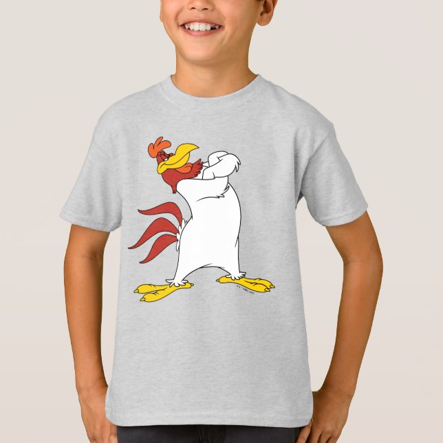 Foghorn Leghorn Arms Crossed T-Shirt (Front)