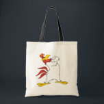 Foghorn Leghorn Arms Crossed Tote Bag<br><div class="desc">LOONEY TUNES™ | Check out this iconic pose of Foghorn Leghorn with his arms crossed over his chest!</div>