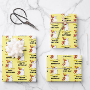 Foghorn Leghorn Arms Crossed Wrapping Paper Sheet