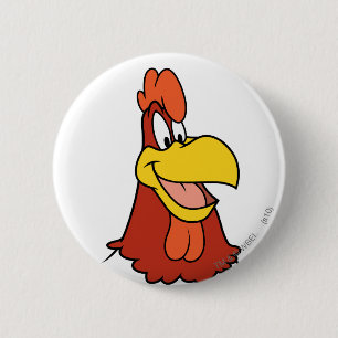 Foghorn Leghorn Closeup 6 Cm Round Badge