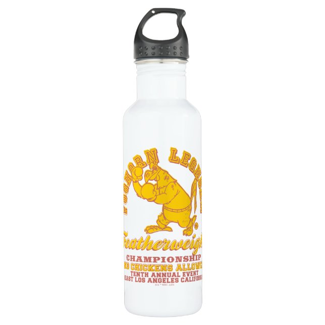 Foghorn Leghorn Featherweight Championship 710 Ml Water Bottle (Front)