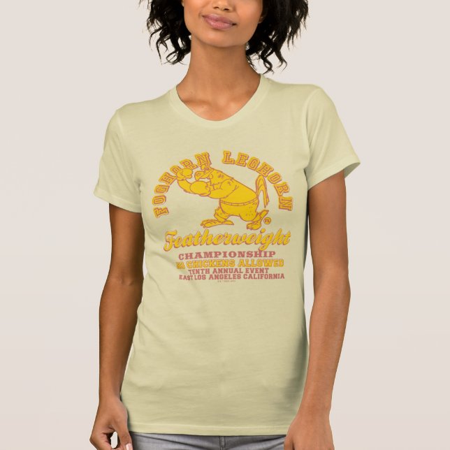 Foghorn Leghorn Featherweight Championship T-Shirt (Front)