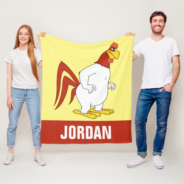 Foghorn Leghorn Fleece Blanket (In Situ)