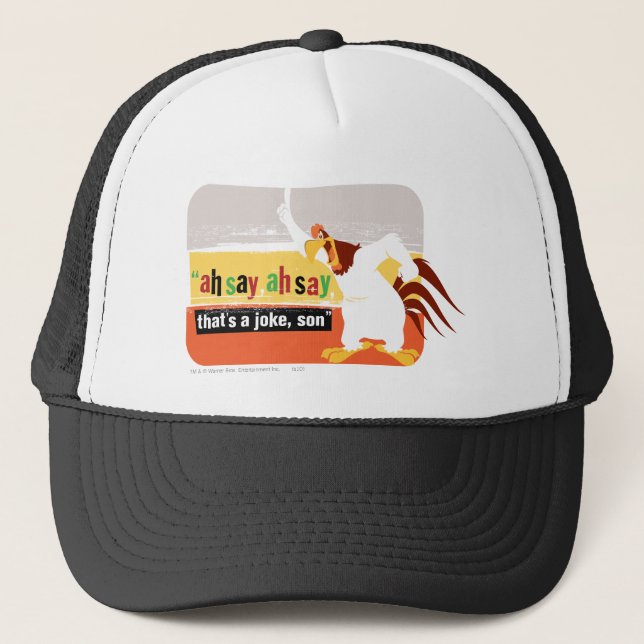 Foghorn That's A Joke, Son Trucker Hat (Front)