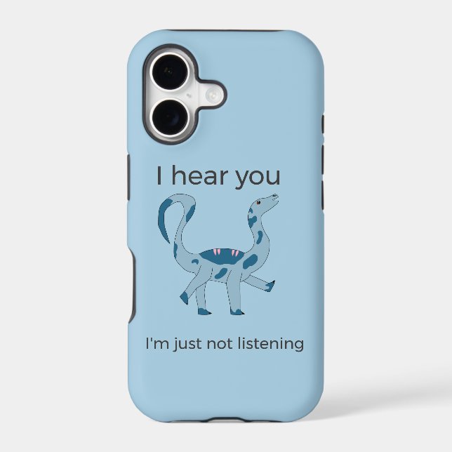 Foghorn the Happy Dinosaur Meme iPhone Case (Back)
