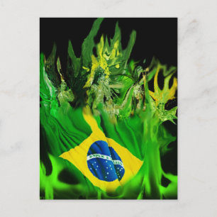 Fogo de Brasil Postcard