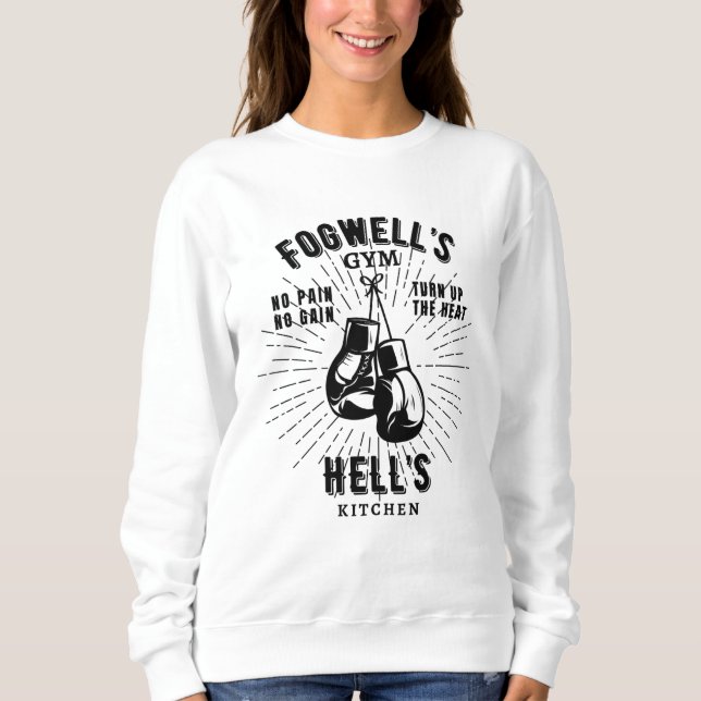 Fogwells Boxing Gym Sweatshirt (Front)