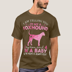 Fohound Mum Baby Funny Cute Dog Owner Pet Lover Ch T-Shirt