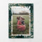Foil Branches Merry Christmas Photo Frame Tri-Fold