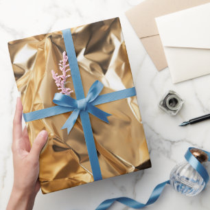 Foil Crinkle Pattern Wrapping Paper