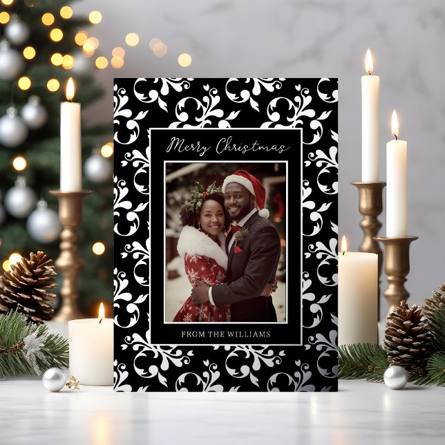 Foil Custom Christmas Card First Christmas Holiday (Creator Uploaded)