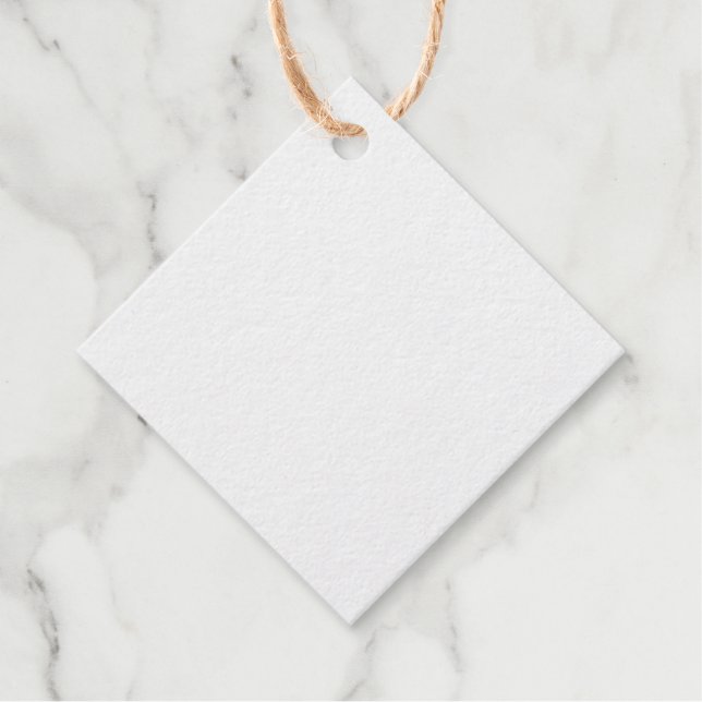 Foil Favour Tag (Front)