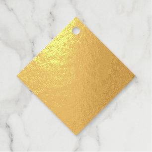 Foil Favour Tag
