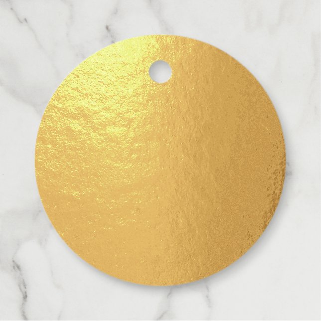 Foil Favour Tag (Front)