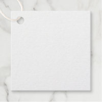 Foil Favour Tag