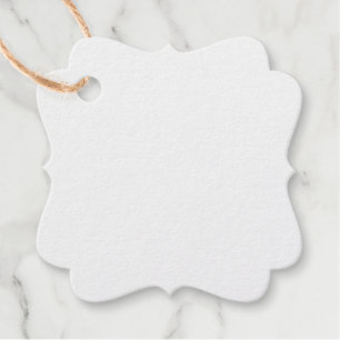 Foil Favour Tag