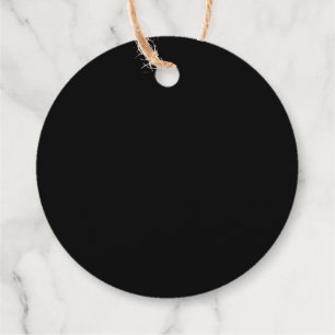 Foil Favour Tag