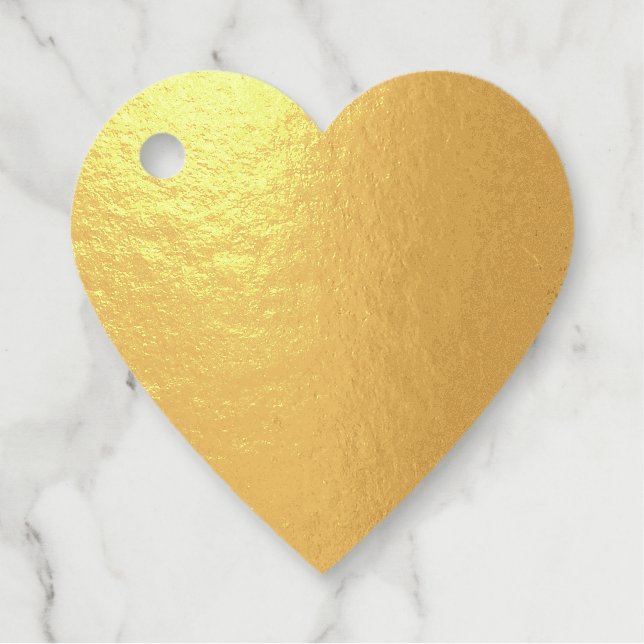 Foil Favour Tag (Front)