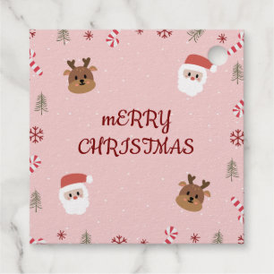 Foil Favour Tag