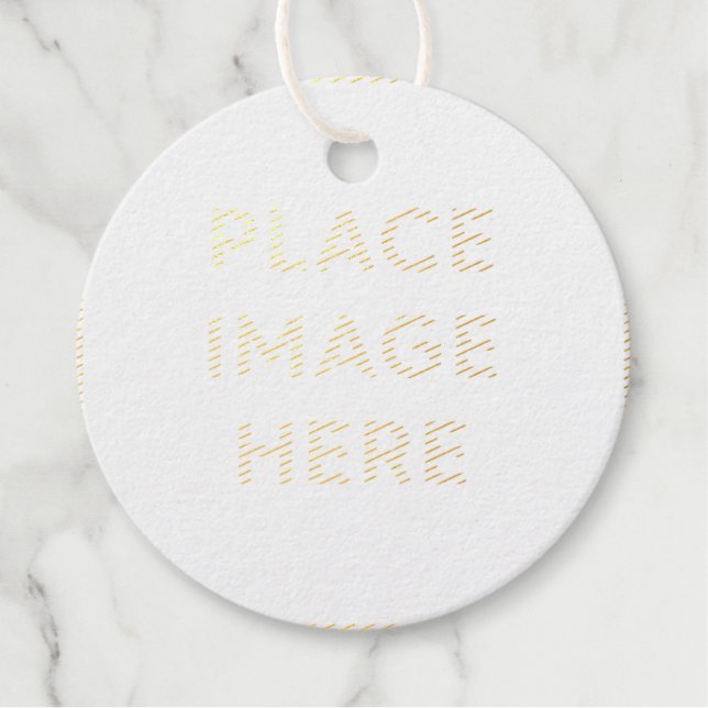 Foil Favour Tag (Front)