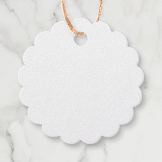 Foil Favour Tag (Front)