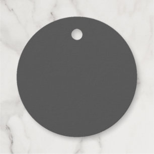 Foil Favour Tag