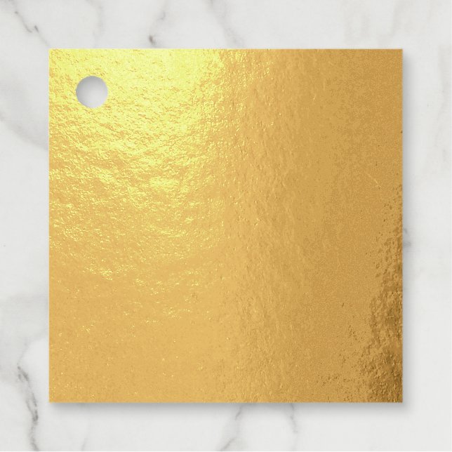 Foil Favour Tag (Front)