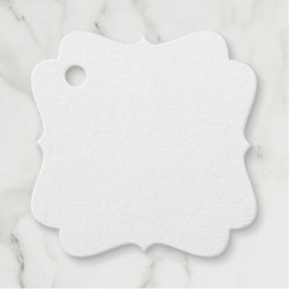 Foil Favour Tag