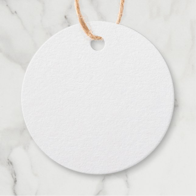 Foil Favour Tag (Front)