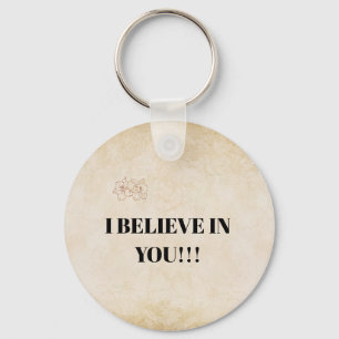 Foil Gift Tag Key Ring