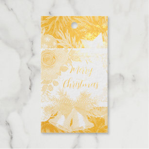 Foil Gift Tag,Real metallic foil, Tags