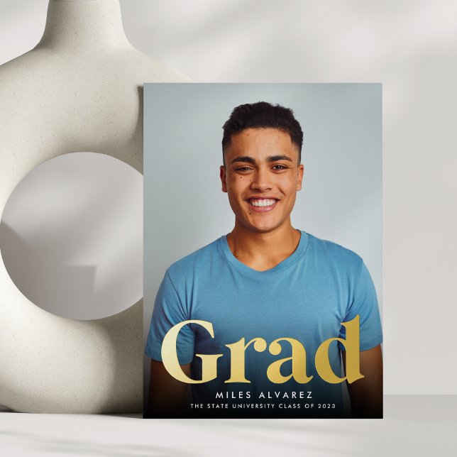 Foil Grad | Vertical Photo Graduation (Creator Uploaded)