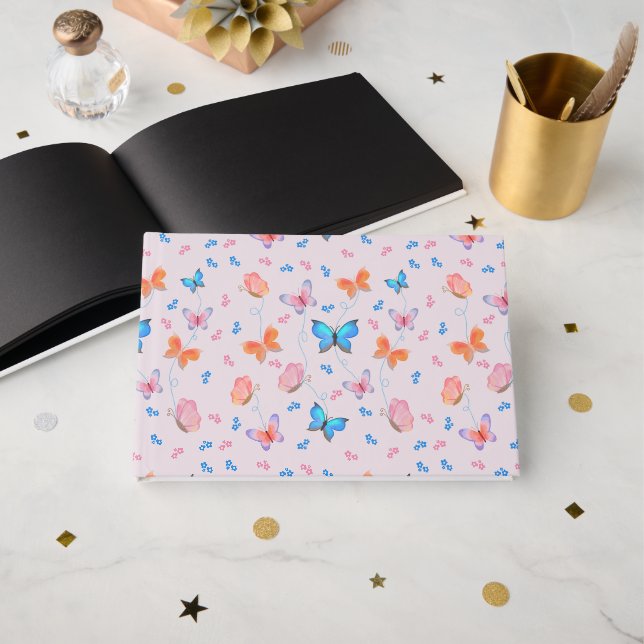 Foil guest book (Front Open)