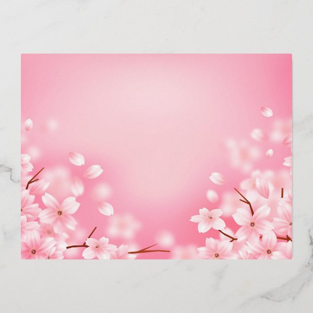 Foil Holiday Post Card (Front)