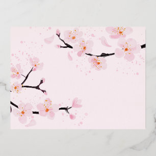 Foil Holiday Post Card