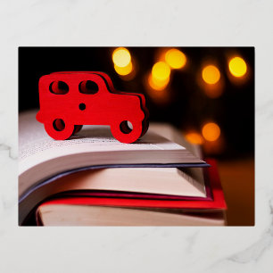 Foil Holiday Post Card