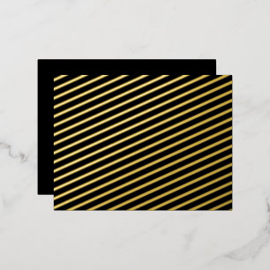 Foil Holiday Postcards Elegant Custom Greetings