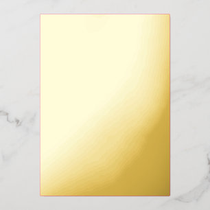 Foil Invitation