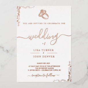 Foil Invitation