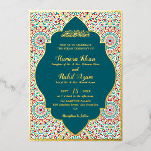 Foil Invitation