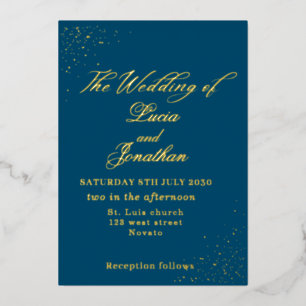 Foil Invitation