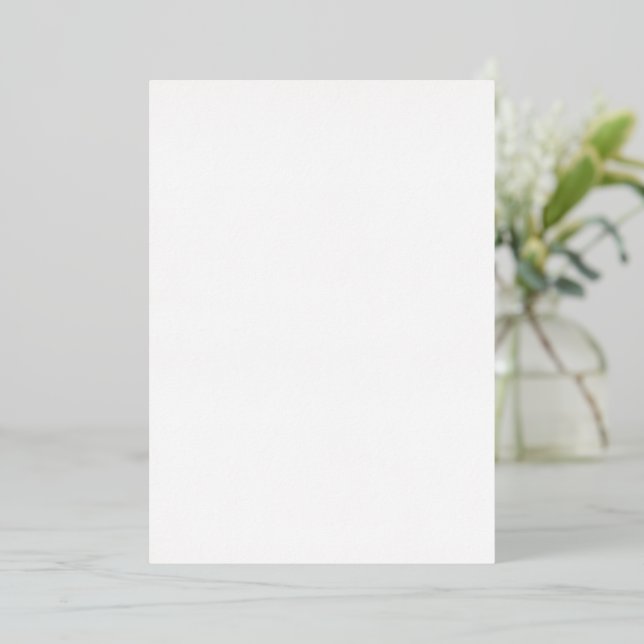 Foil Invitation (Standing Front)